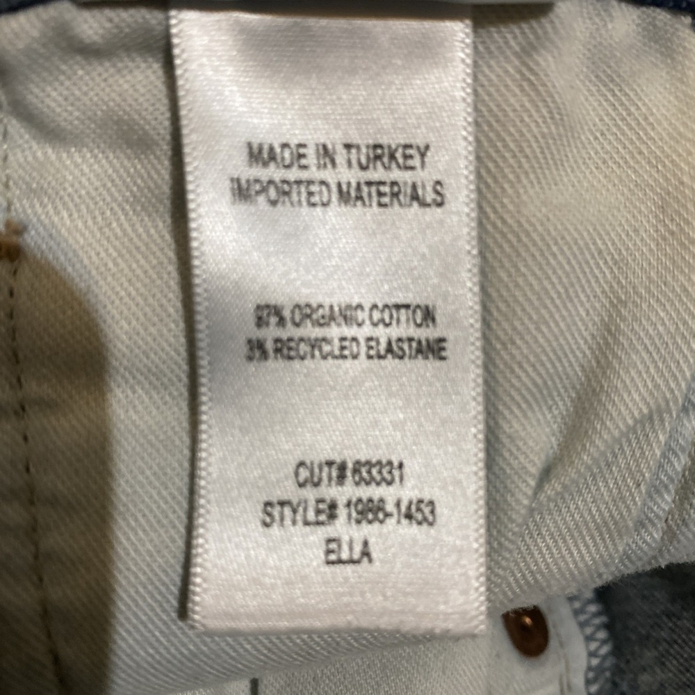 Citizens of Humanity Ella Slim Cropped Jeans Dark Wash Blue Women's Size 27 - Picture 13 of 13
